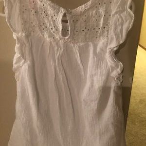 Girls summer two layered top